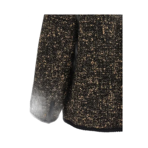 Tweed Button-Fastening Jacket