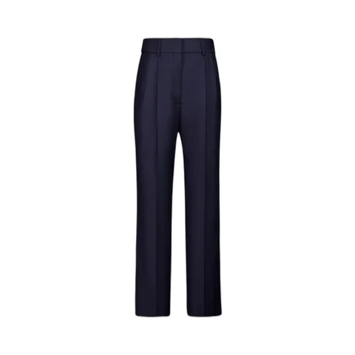 Straight Leg Pleated Pants