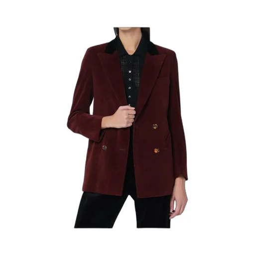 Corduroy Double-Breasted Blazer