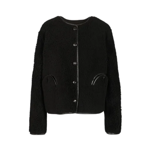 Buttoned-Up Welt-Pocket Jacket