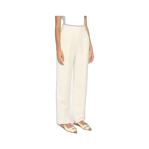 Belt-Loop Casual Pants
