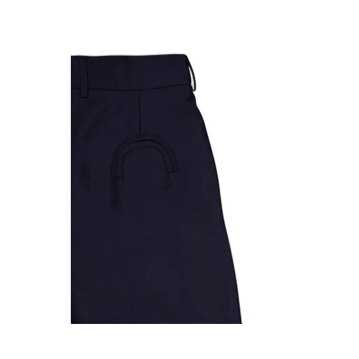 Straight Leg Pleated Pants