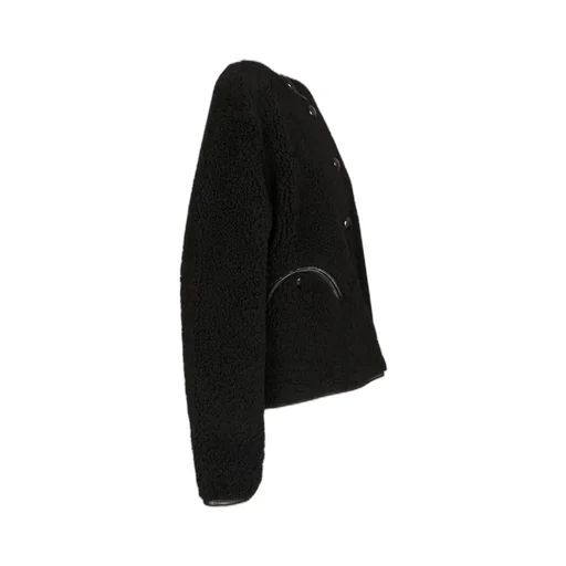 Buttoned-Up Welt-Pocket Jacket