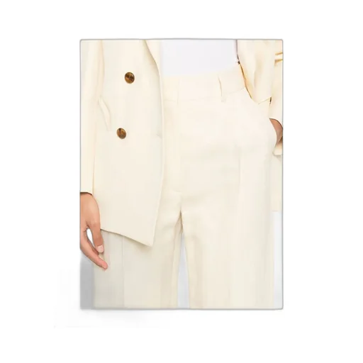Belt-Loop Casual Pants