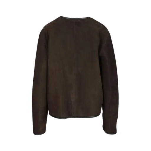 Buttoned-Up Welt-Pocket Jacket