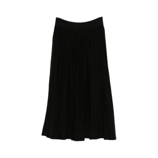 Pleated Midi Skirt
