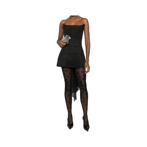 Strapless Panelled Dress