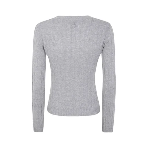 Knitted V-Neck Sweater