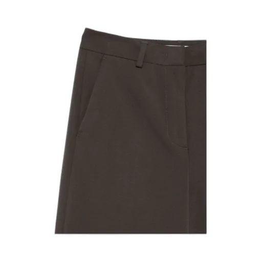 Pleated Zip-Up Track Pants