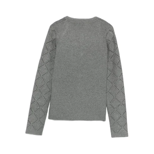 Long-Sleeved Knitted Cardigan