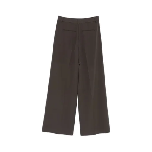 Pleated Zip-Up Track Pants