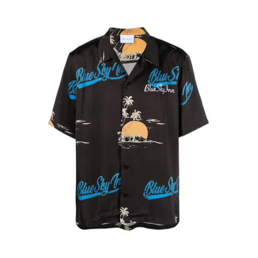 Logo-Print Short-Sleeve Shirt