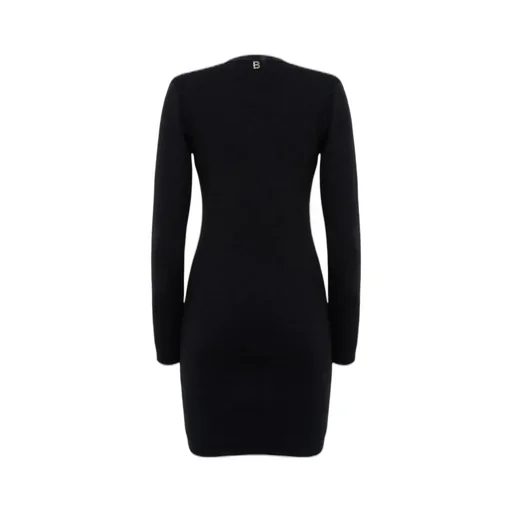 V-Neck Long Sleeve Dress