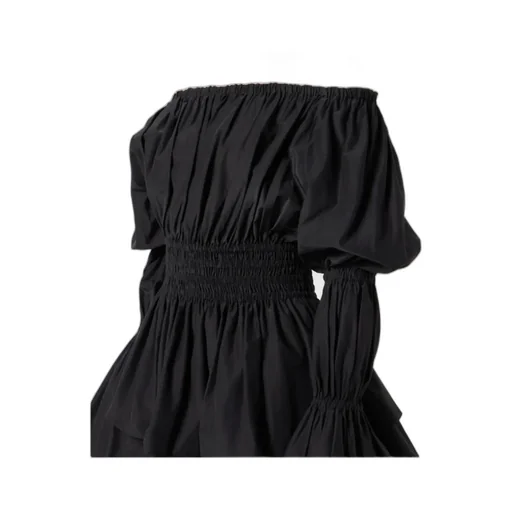 Off-Shoulder Neckline Mini Dress