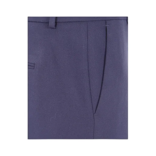 Pleated Zip-Up Track Pants