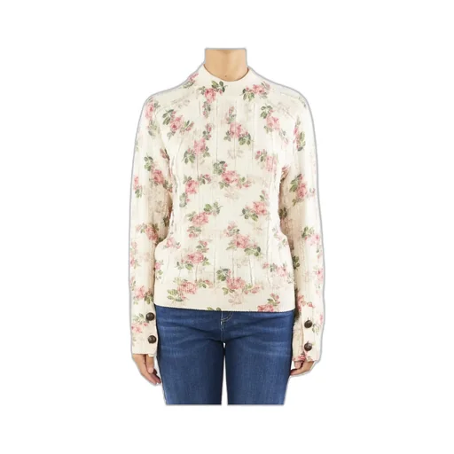 Flower Knitted Sweater