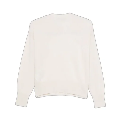Round-Neck Long-Sleeve Knitted Sweater
