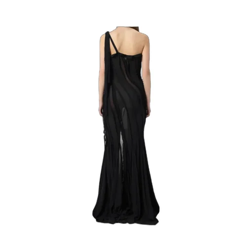 Draped Evening Gown