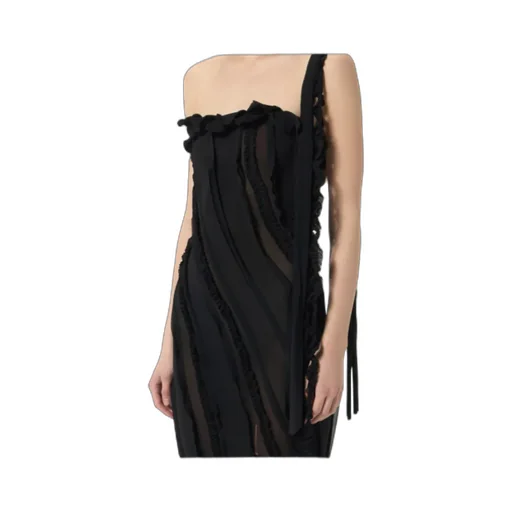Draped Evening Gown