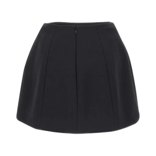 Flower Embellished Mini Skirt