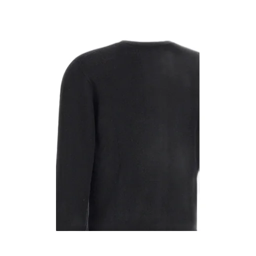 Logo Embroidered Crewneck Cardigan