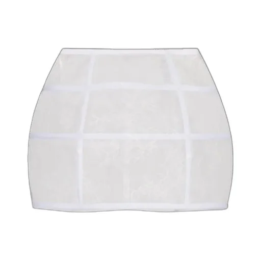 Lace-Panelled Mini Skirt