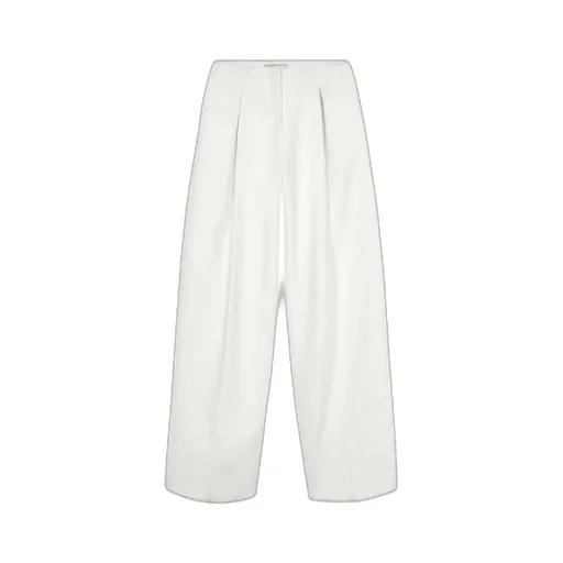 Pleated Wide-Leg Trousers