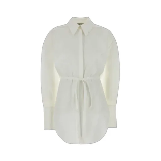 Long Sleeved Tied-Waist Shirt
