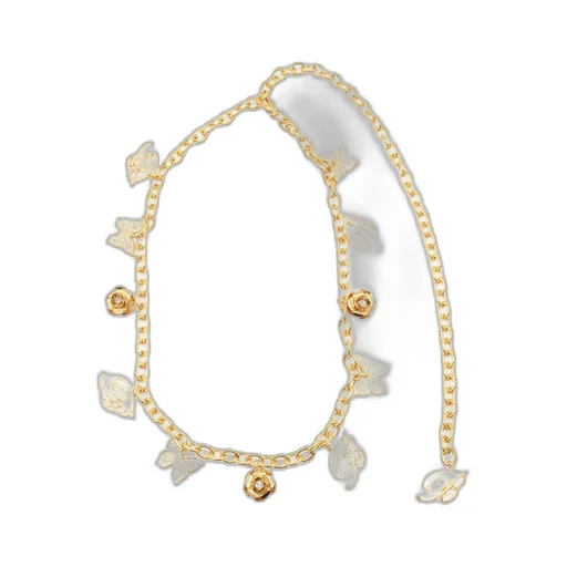 Rose-Butterfly Chain Belt