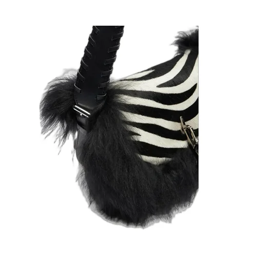 Zebra Print Shoulder Bag