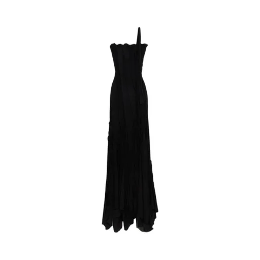 Draped Evening Gown