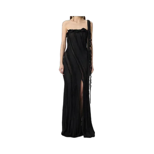 Draped Evening Gown