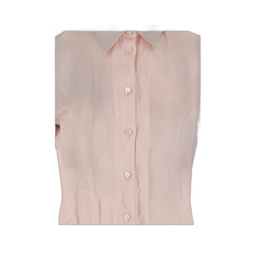 Crinkled Satin Shirt