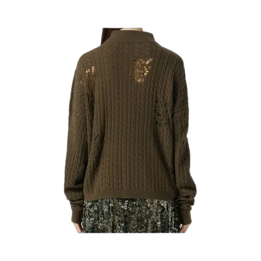 Tie-Detail Sweater
