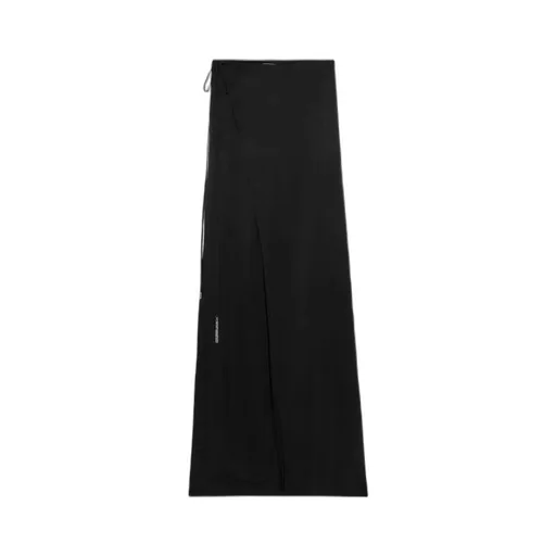 High Waist Wrap-Detail Trousers