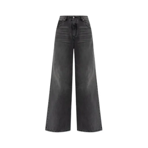 Whiskering Effect Jeans