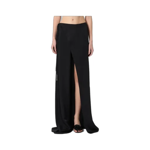 High Waist Wrap-Detail Trousers