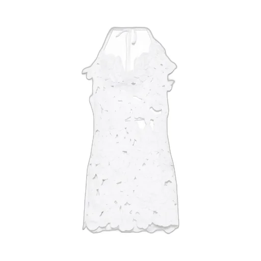 Open-Work Mini Dress