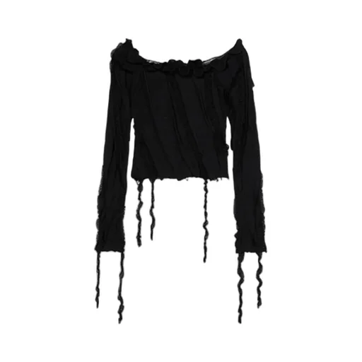 Off-Shoulder Ruffled Top