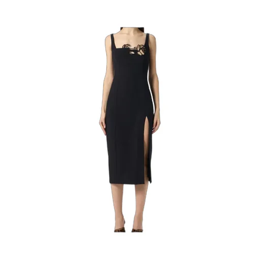 Rose-Embellished Dress
