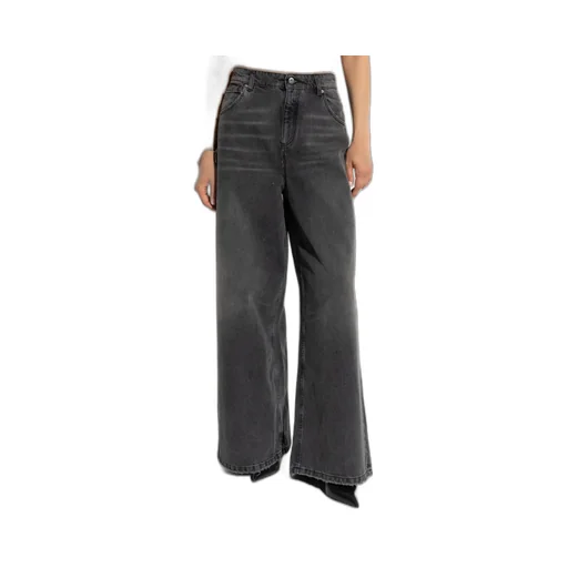 Whiskering Effect Jeans