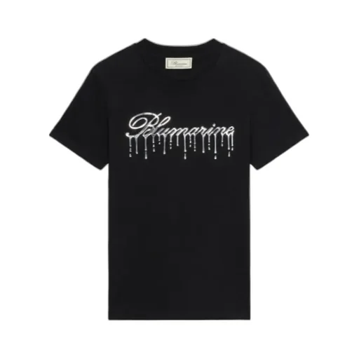 Raised-Logo Crewneck T-Shirt