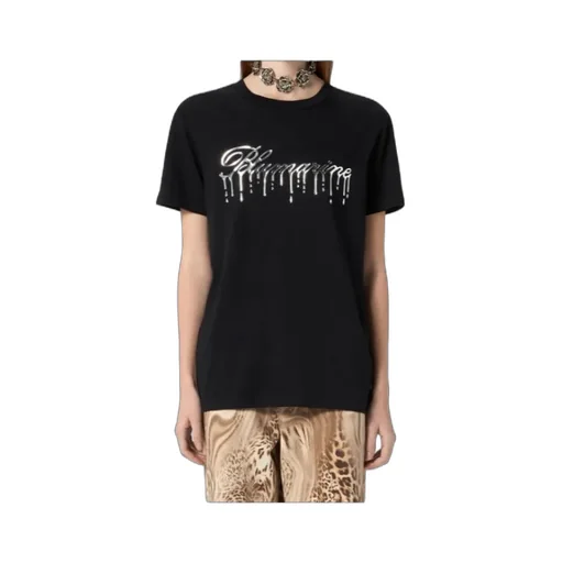 Raised-Logo Crewneck T-Shirt
