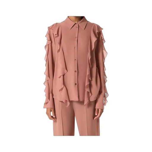 Long Sleeved Ruffled Shirt