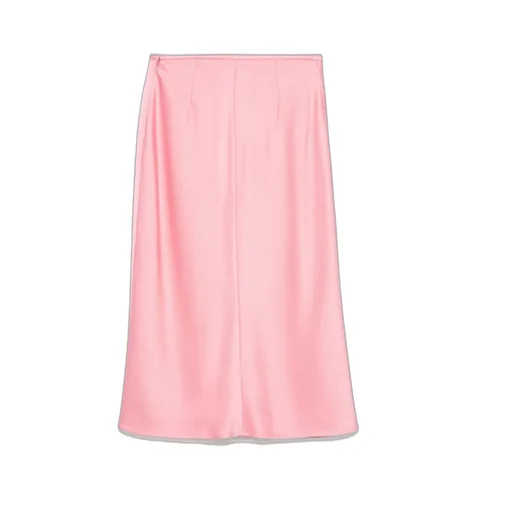 Satin Midi Skirt