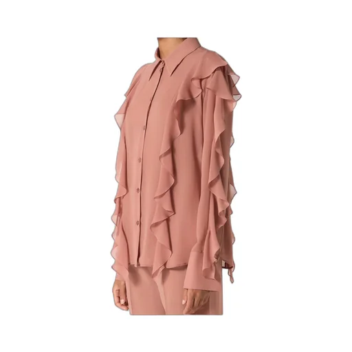 Long Sleeved Ruffled Shirt
