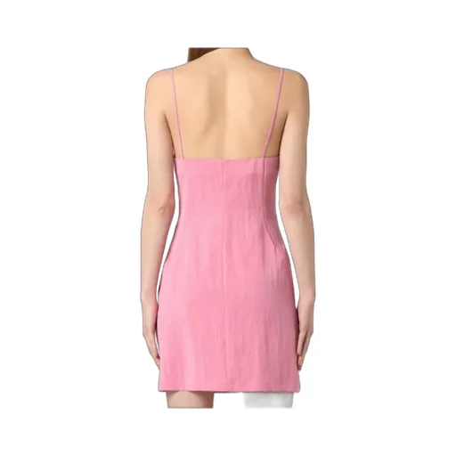 Mini Dress With Rose Details