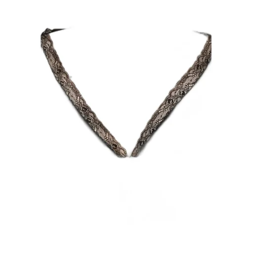 Lace-Trimmed Ribbed Cardigan