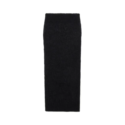Brushed Knitted Maxi Skirt