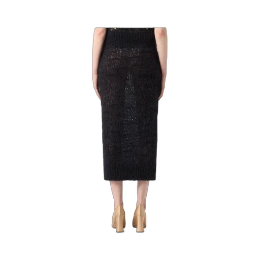Brushed Knitted Maxi Skirt